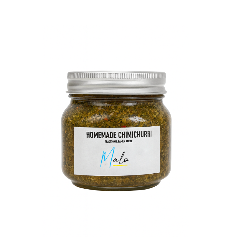 Homemade Chimichurri Jar