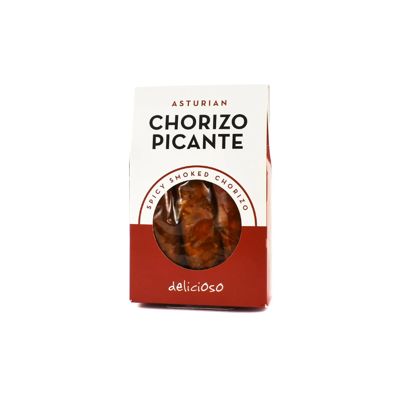 Asturian Spicy Oak-Smoked Chorizos 250g